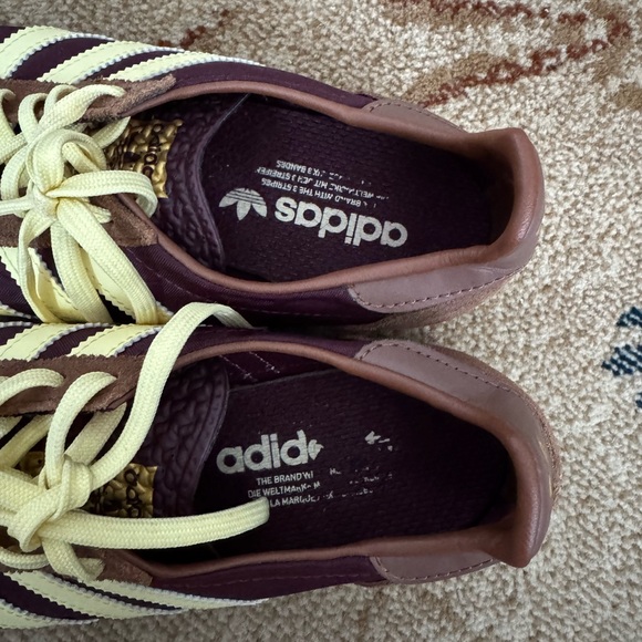 Adidas Women’s SL 72 OG in “Maroon/preloved brown” sneakers - Picture 3 of 6